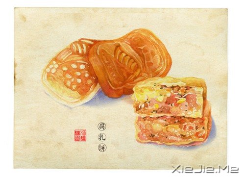 С������ʳ�ֻ�廭